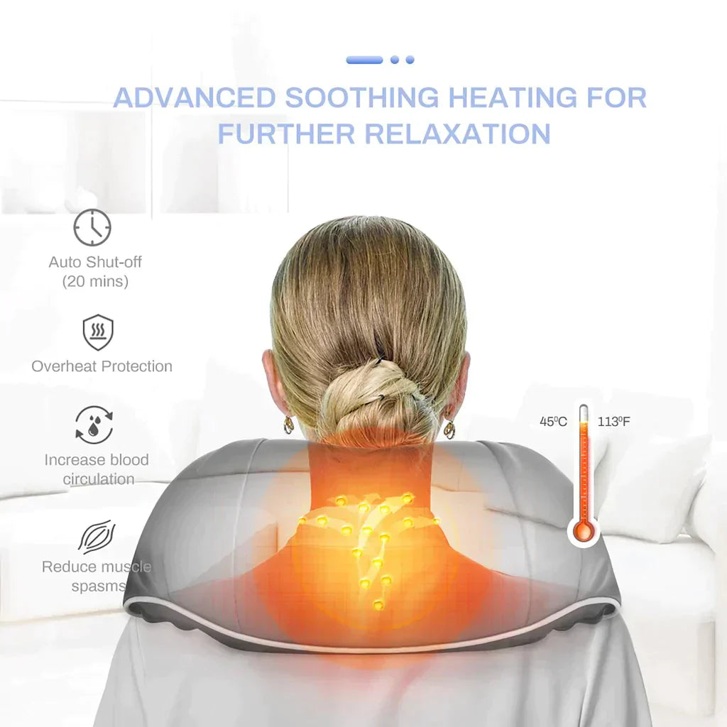 Glow&Grow™ Neck and shoulder massager