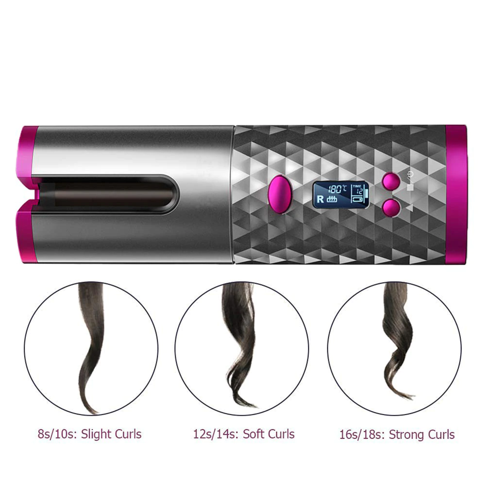 Glow&Grow™ Portable Hair Curler